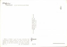 CPM Saint Germain des pres Paris Automobile