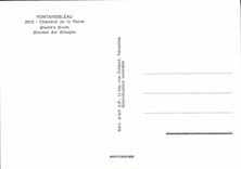 CPM Fontainbleau Chambre de la Reine 