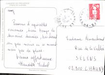 CPM Champ de lavandes en Provence