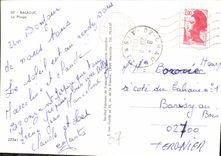 CPM Balazuc La Plage