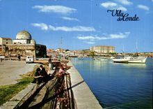 CPM Villa do Conde Porto de presca a panorama 