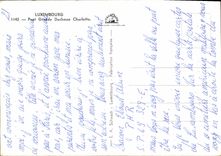 CPM Luxembourg Post Grande Duchesse Charlotte