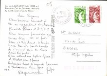 CPM Col du Lautaret Route du Col du Galibier Massifs du Combeynot et de la Meije 