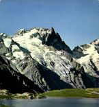 CPM En Oisans Le Grand Pic de la Meije et le Glacier du Rateau 