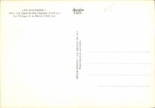 CPM En Dauphine La Grave en Oisans Le Village et la Meije 