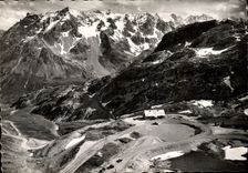 CPM Col du Galibier Htes Alpes Massif au Combeynot 