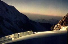 CPM Premiers rayons sur le glacier de Trelatete 