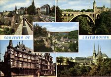 CPM Souvenir de Luxembourg 