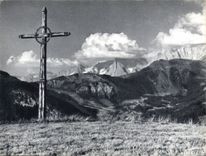 CPM Croix de St Nicolas de Veroce Alpes 