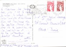 CPM Les Orres Htes Alpes Station Hiver et Ete Vue generale 