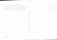 CPM Route des Grandes Alpes Gorges de Dalus La Gardienne des Gorges et le Monument aux Patrioles du 