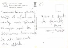 CPM Les Hautes Alpes Risoul Descente sur la Station 