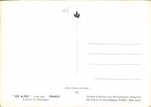 CPM Les Alpes vue par Grange L'Hiver en Montagne 