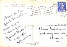 CPM Les Belles Alpes Francaises La Route Napoleon Grenoble Château de Vizille Monument Napoleon a La