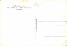 CPM La Route des Alpes Massif de la Meije Htes Alpes 