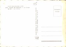 CPM Route des Grandes Alpes Vallee du Queyras Les Gorges du Guil les Croches 