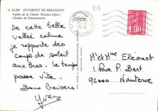 CPM Environs de Briancon Vallee de la Claree Hautes Alpes Chalets de Fontcouverte 