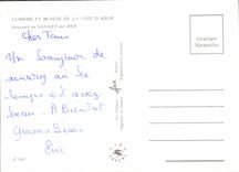 CPM Lumiere et Beaute de la Cote d'Azur Souvenir de Sanary sur Mer