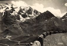 CPM Villar d'Arene Htes Alpes Col du Lautaret Route du Galibier et Glacier de l'homme 