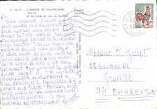 CPM L'Abbaye de Hautecombe Savoie et les bords du lac du Bourget 