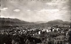 CPM La Savoie Pittoresque Aix les Bains Vue generale et le Lac du Bourget 