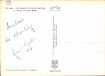 CPM Les Beaux Sites de Savoie Le Massif du Mont Blanc 