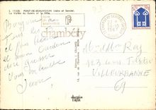 CPM Pont de Beauvoisin Isere et Savoie La Vallee du Guiers et la Ville 