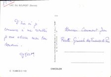 CPM Lac de Bourget 