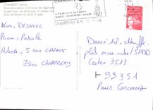 CPM Chambery Savoie France 