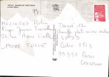 CPM Images de chez nous Lumiere Bleue 