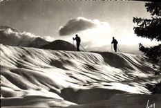 CPM La Savoie Neige et skieurs 