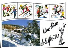CPM Une bise de la Rosiere 