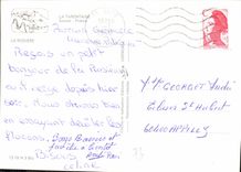 CPM Une bise de la Rosiere 