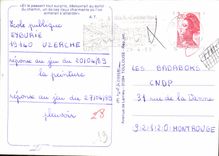CPM Et le passant tout surpris decouvrait au sortir du chemin