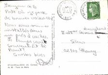 CPM St Julien aux bois Correze Tours de Merle