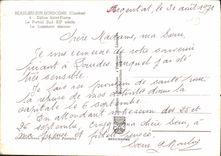 CPM Beaulieu sur Dordogne Correze Eglise Saint Pierre Le Portail Sud XII siecle Le Jugement dernier 