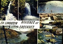 CPM En Limousin Rivieres et Cascades 
