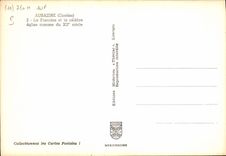 CPM Aubazine Correze La Fontaine et la celebre eglise romane du XII siecle