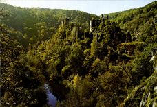 CPM Gorges de la Maronne Les Ruines de Merle 