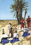CPM Tunisie Un groupe folklorique 