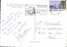 CPM Pierra Cava Station esticate et de sports d'hiver Vue sur les Alpes 