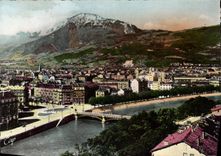 CPM Grenoble Vue generale et le Moucherotte 