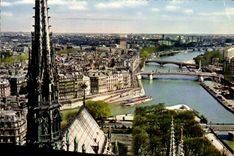 CPM Paris La Fleche de Notre Dame 