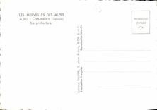 CPM Les Merveilles des Alpes Chambery Savoie La Prefecture 
