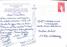CPM Nos Vieilles Provinces Le Velay Basilique Saint Julien a Brioude Clocher epointe 