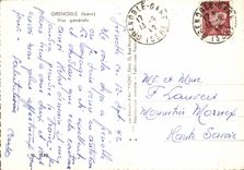 CPM Grenoble Isere Vue generale 