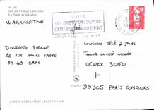 CPM Ile de Porquerolles 