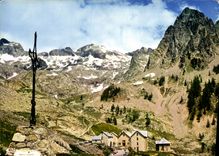 CPM St Martin Vesubie Alpes Mar Station Estivale et Hivernale 