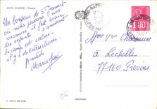 CPM Cote d'Azur France Cannes Antibes La Napoule Miramar Le Trayas Agay St Raphael Juan les pins