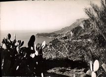 CPM Roquebrune Cap Martin Vue sur le Quartier Bon Voyage 